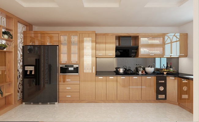 Có nên làm tủ bếp bằng gỗ sồi?