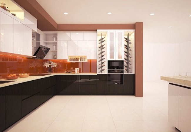 Tủ bếp hiện đại cho anh Phong ở Hải Phòng