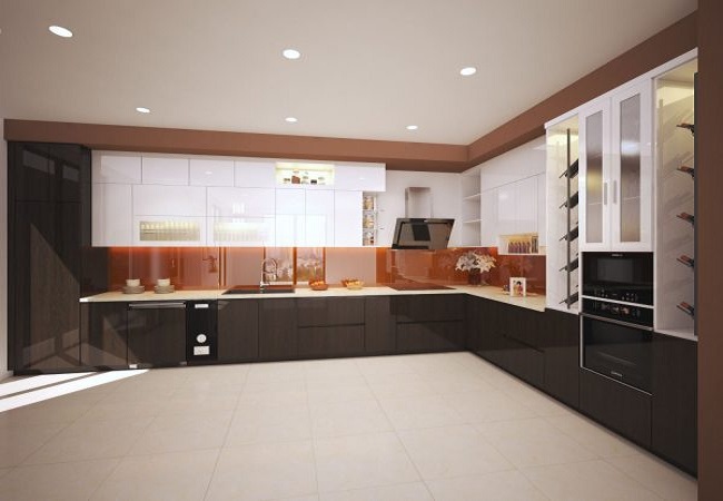 Thiết kế tủ bếp hiện đại cho anh Phong ở Vinhomes Imperia Hải Phòng