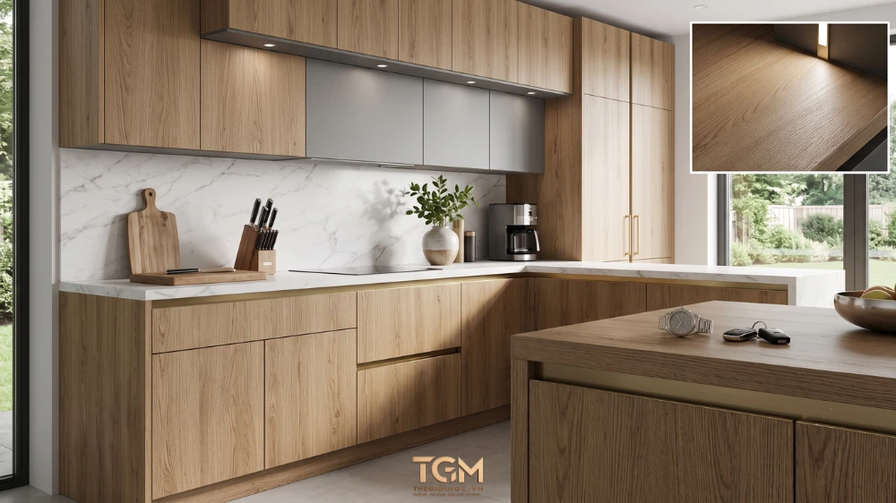 Bề mặt Laminate chống trầy xước