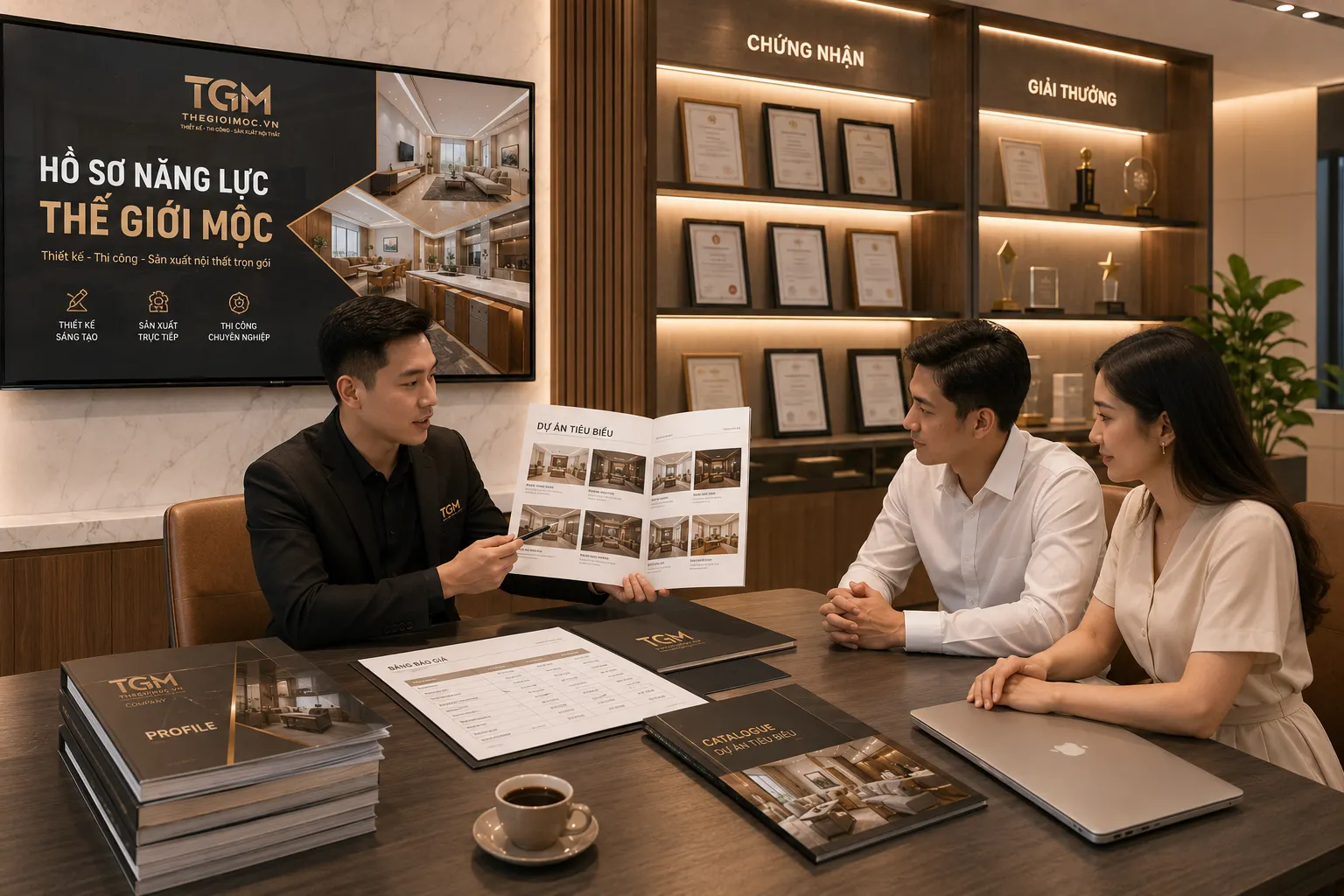 Hồ sơ năng lực nhà thầu nội thất