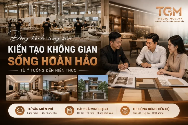 Công ty nội thất nào uy tín TPHCM? Top 10 đơn vị đáng chọn