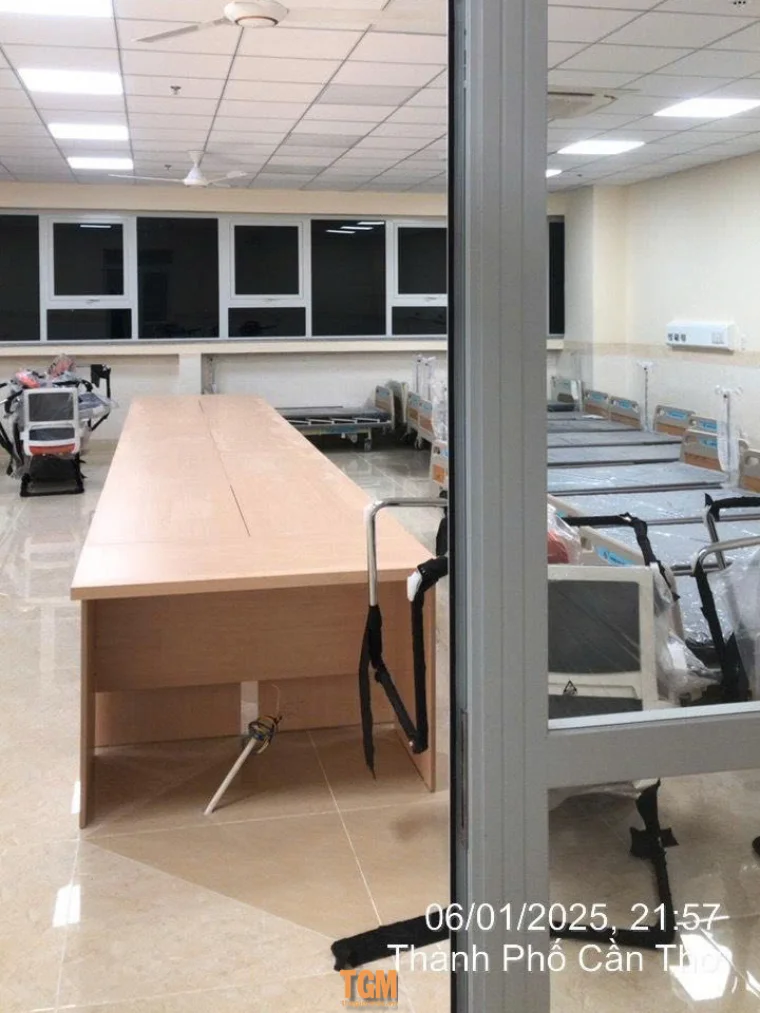 Thi công lắp đặt nội thất trường Đại Học Nam Cần Thơ