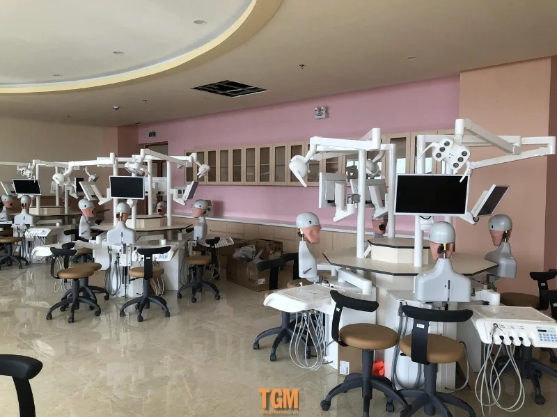 Thi công lắp đặt nội thất trường Đại Học Nam Cần Thơ