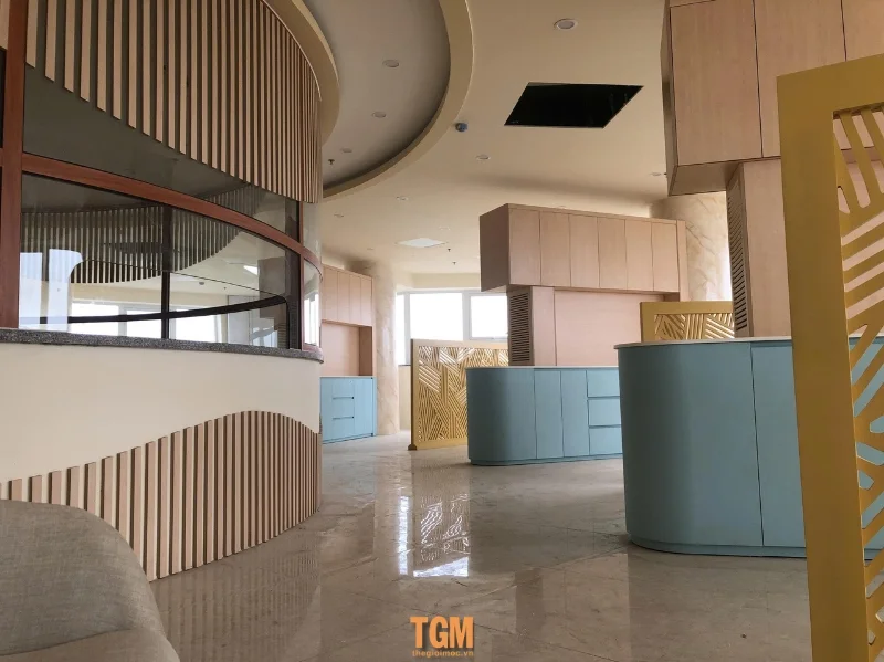 Thi công lắp đặt nội thất trường Đại Học Nam Cần Thơ