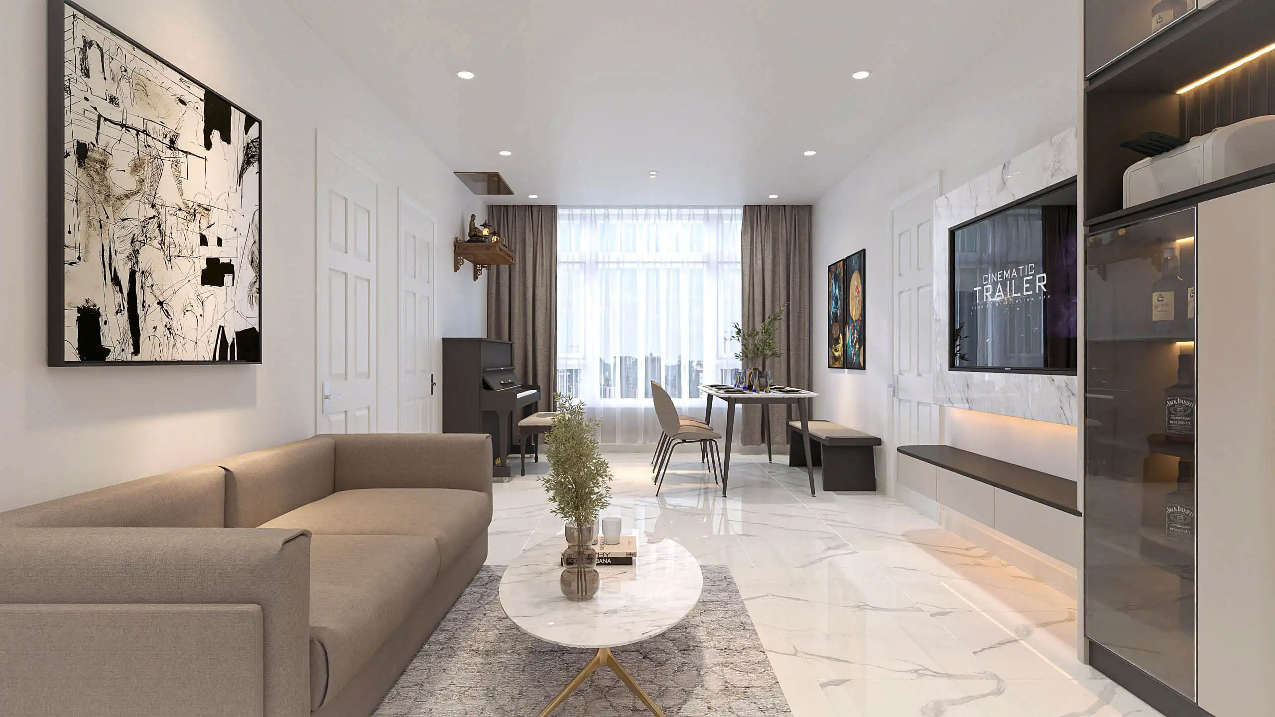 Thiết kế phòng ngủ chung cư Celadon aeon Tân Phú