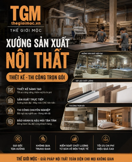 xưởng nội thất