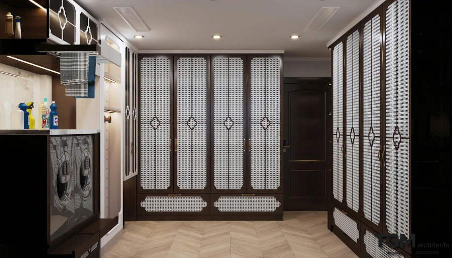 Nội thất nhà phố trọn gói chị Mỹ, phong cách indochine - hình ảnh 20