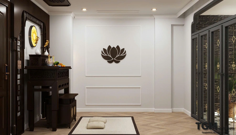 Nội thất nhà phố trọn gói chị Mỹ, phong cách indochine - hình ảnh 2