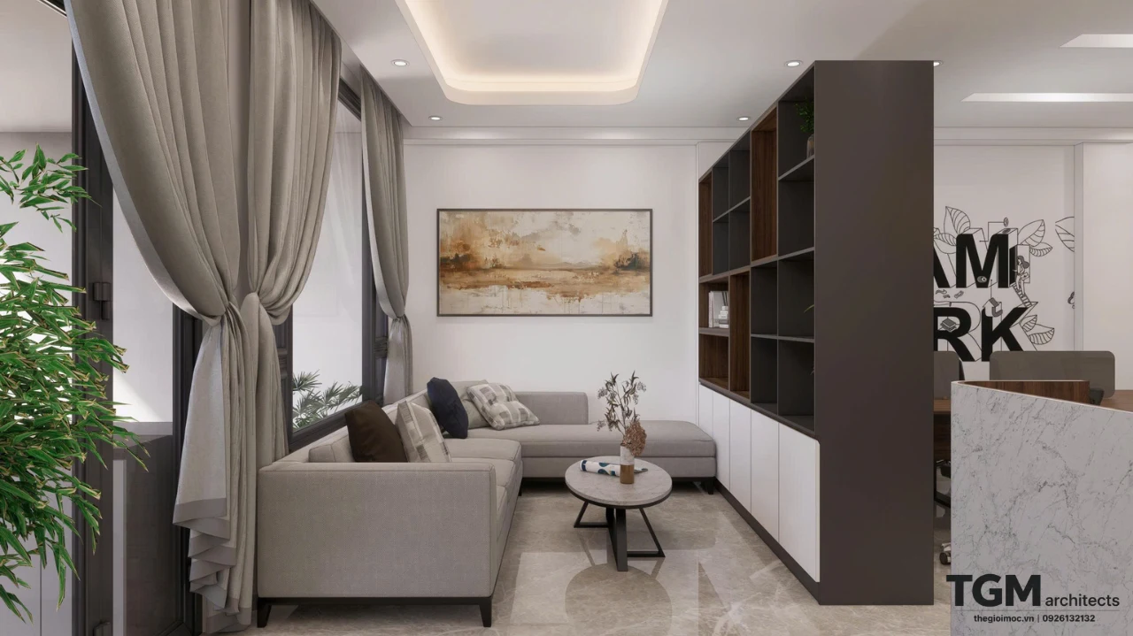 Thiết kế nội thất văn phòng quận 2 140m2 - hình ảnh 6