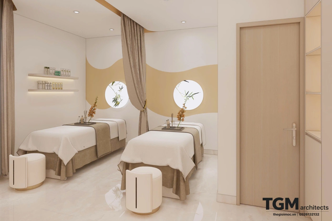 Thiết kế nội thất spa Vinhomes sang trọng - hình ảnh 8