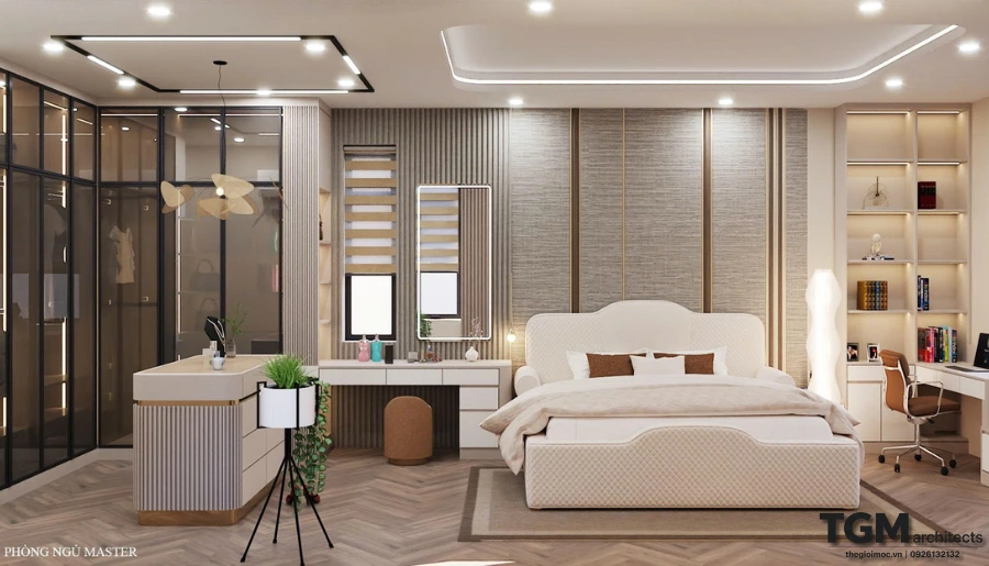 Thiết Kế Trọn Gói Dự Án Nhà Anh Vũ Bình Phước - hình ảnh 25