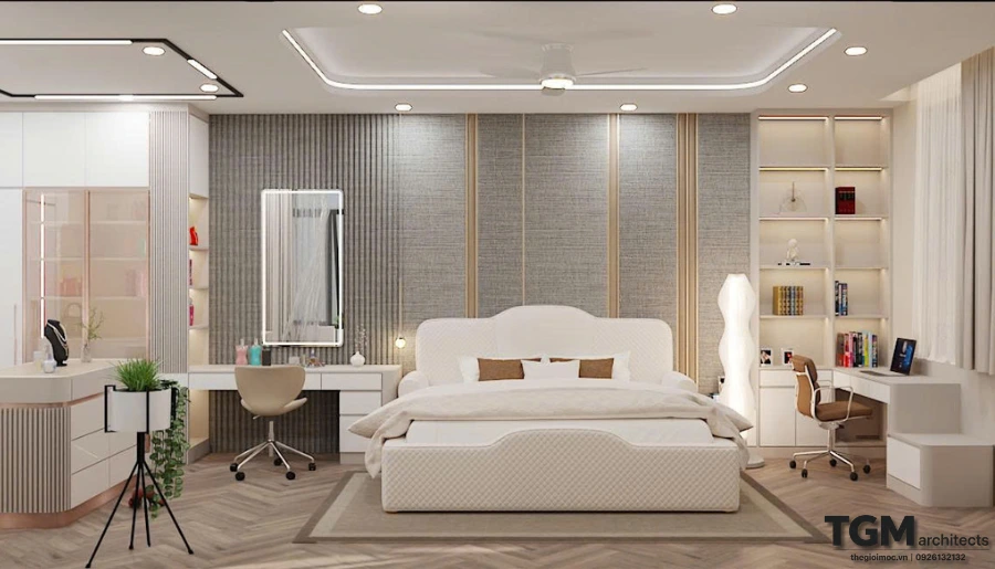 Thiết Kế Trọn Gói Dự Án Nhà Anh Vũ Bình Phước - hình ảnh 32