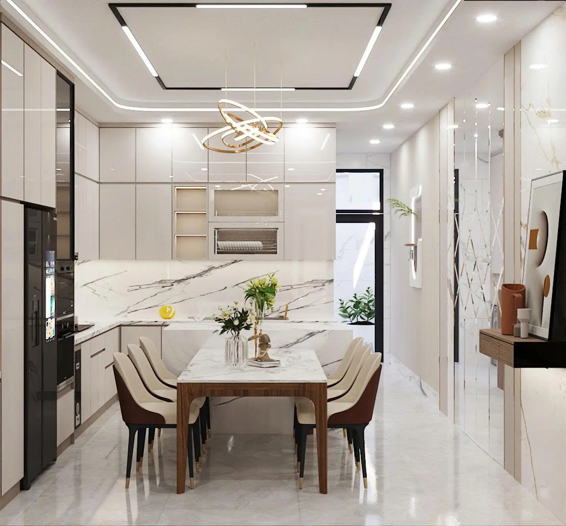 Thiết Kế Trọn Gói Dự Án Nhà Anh Vũ Bình Phước - hình ảnh 10