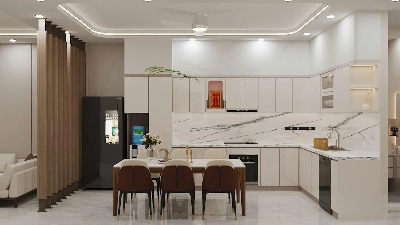 Thiết Kế Trọn Gói Dự Án Nhà Anh Vũ Bình Phước - hình ảnh 11
