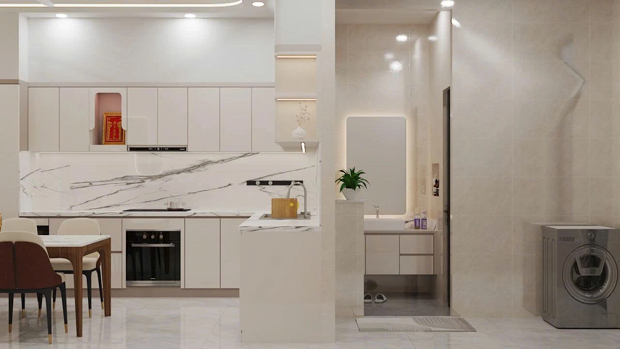 Thiết Kế Trọn Gói Dự Án Nhà Anh Vũ Bình Phước - hình ảnh 13