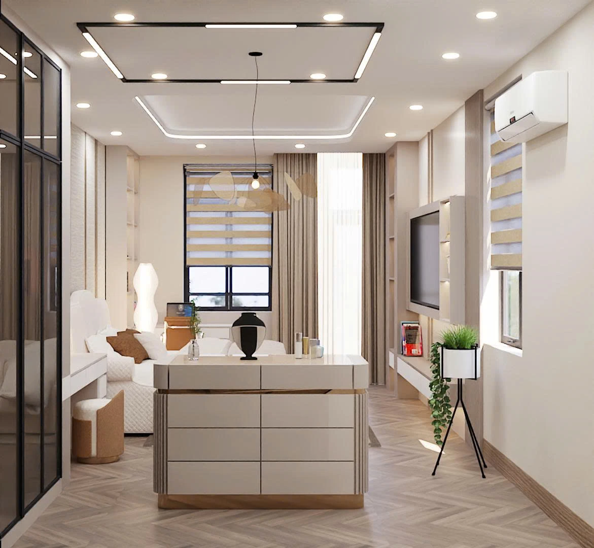 Thiết Kế Trọn Gói Dự Án Nhà Anh Vũ Bình Phước - hình ảnh 23