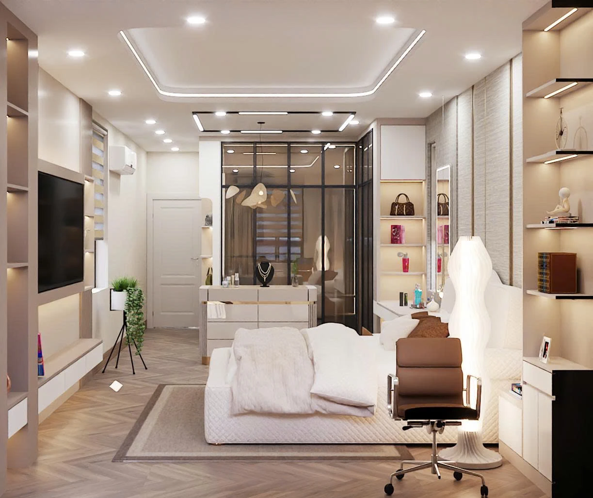 Thiết Kế Trọn Gói Dự Án Nhà Anh Vũ Bình Phước - hình ảnh 24