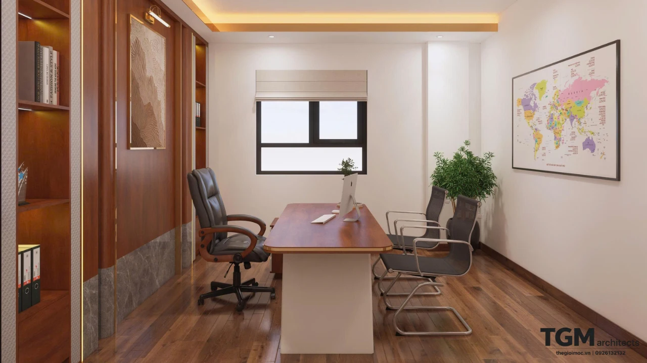 Thiết kế nội thất văn phòng quận 2 140m2 - hình ảnh 17