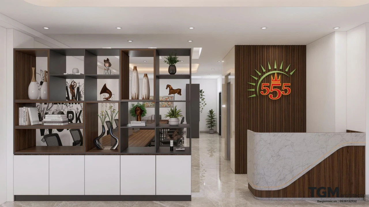 Thiết kế nội thất văn phòng quận 2 140m2 - hình ảnh 4