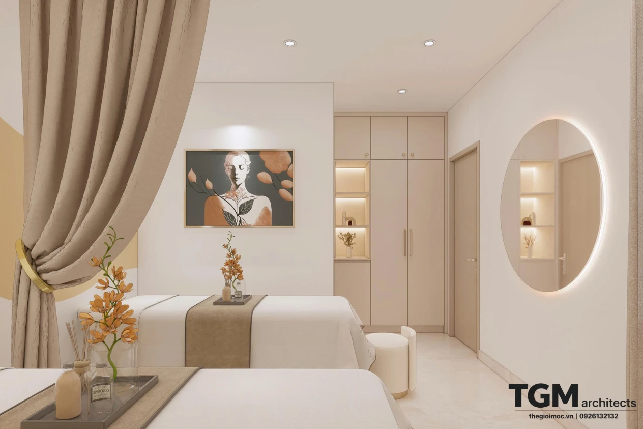 Thiết kế nội thất spa Vinhomes sang trọng - hình ảnh 4