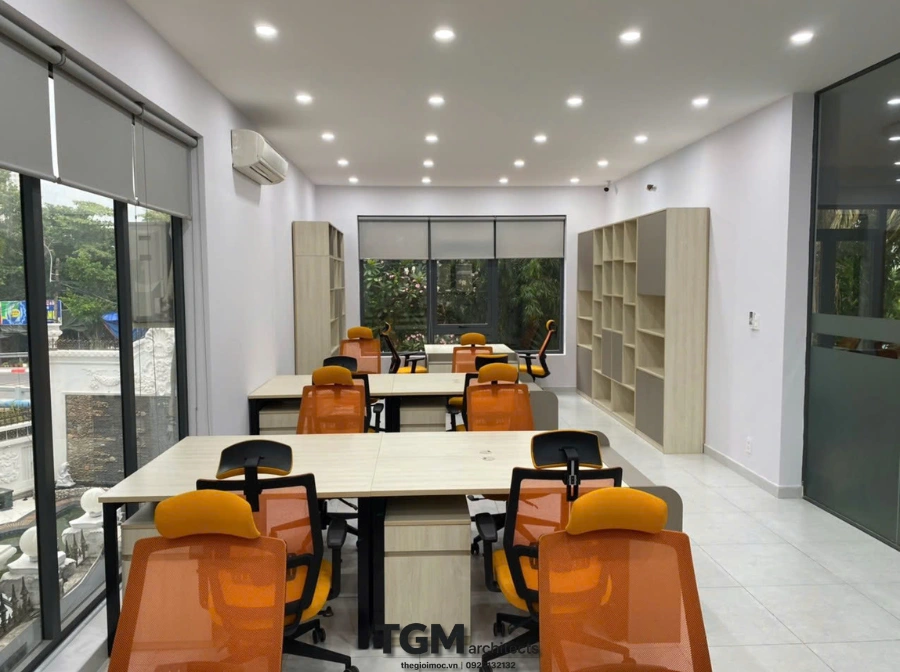 Thi công nội thất văn phòng Thảo Điền Quận 2 - hình ảnh 9