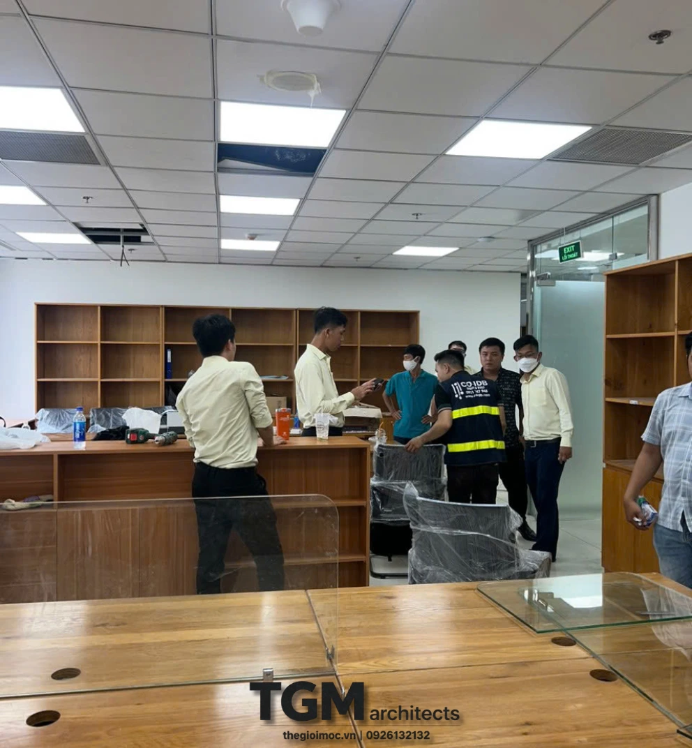 Thi công nội thất văn phòng Quận 3, Phường Nhiêu Lộc - hình ảnh 4