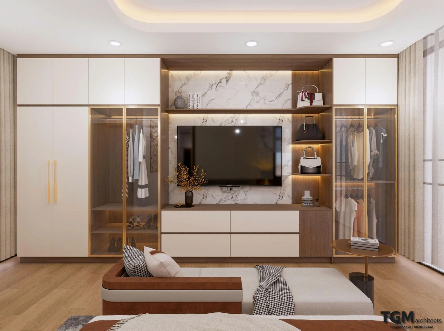 Thiết kế nội thất biệt thự Bình Tân, anh Chiến 612m2 - hình ảnh 4