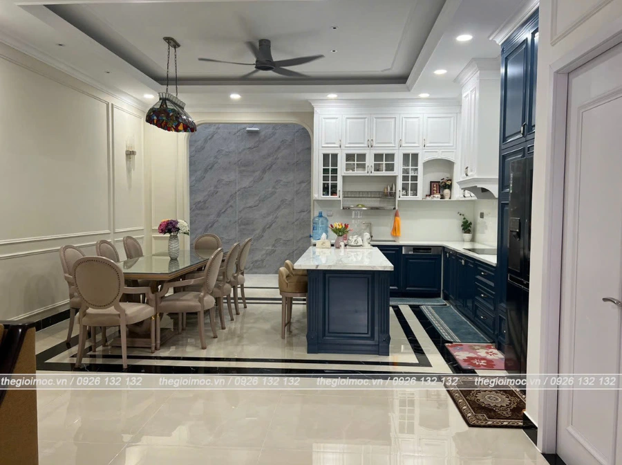 Thi công nội thất nhà phố Cần Thơ chị Oanh - hình ảnh 12