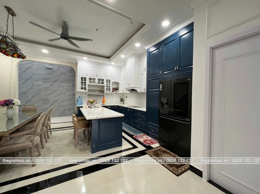 Thi công nội thất nhà phố Cần Thơ chị Oanh - hình ảnh 10