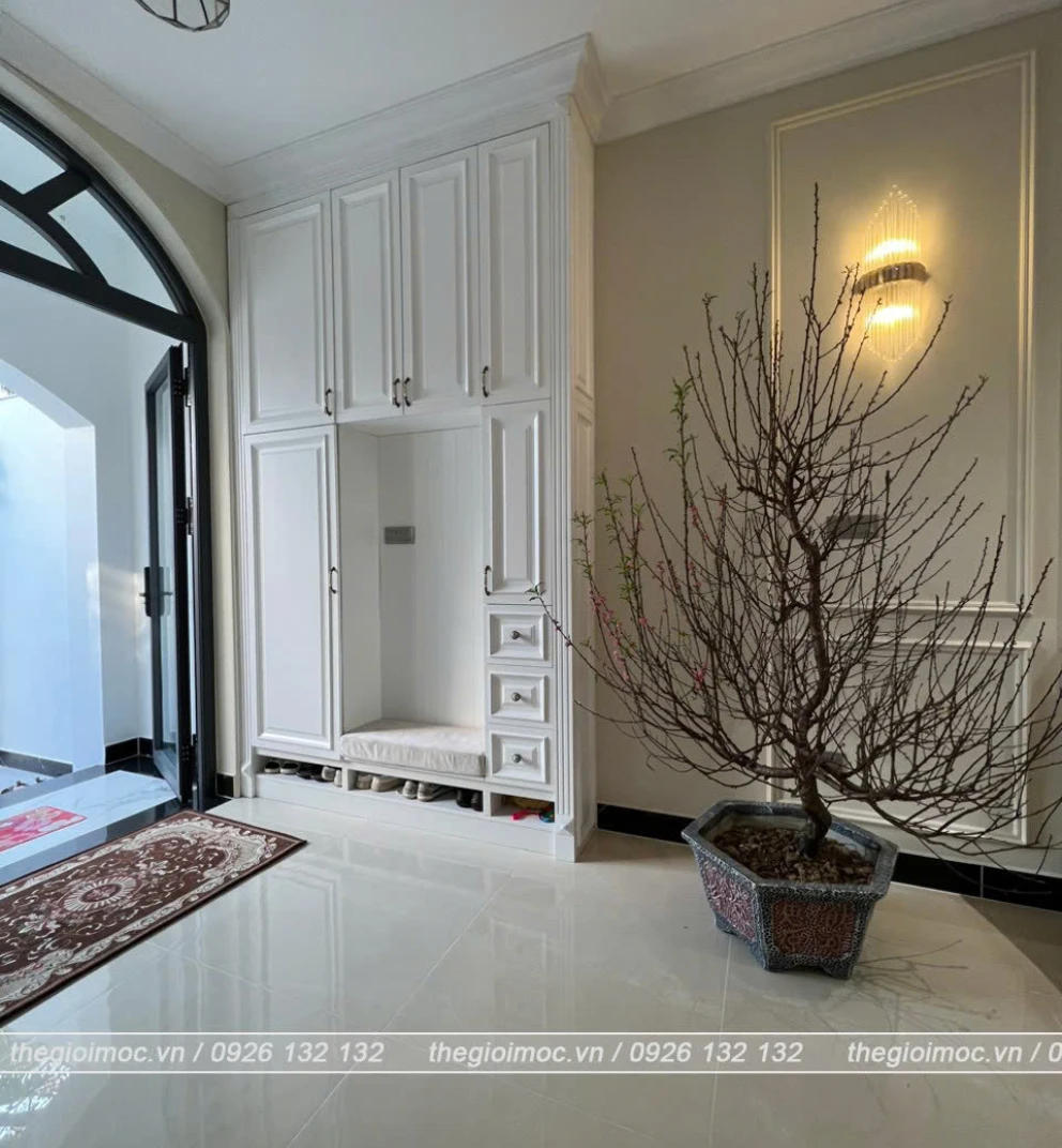 Thi công nội thất nhà phố Cần Thơ chị Oanh - hình ảnh 6